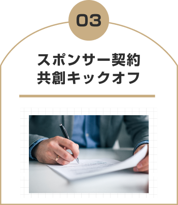 スポンサー契約